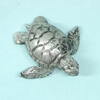 2.  08 Troy Oz.  99.  9 Silver Bullion Sea Turtle Rev Tye 