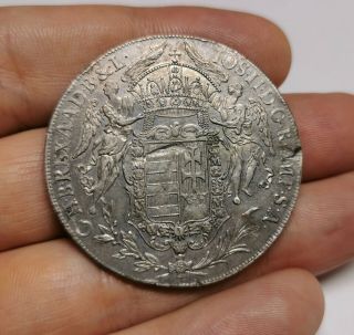 Holy Roman Empire,  Hungary Joseph II Silver Thaler Coin 1783 B (Kremnitz) 2