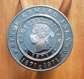 1871 - 1971 Prince Edward Island 1 Cent Commemorative Official Coinage Proof Medal