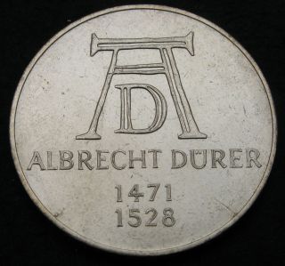 Germany 5 Mark 1971 D - Silver - Birth Of Albrecht Durer.  - Xf/aunc - 332