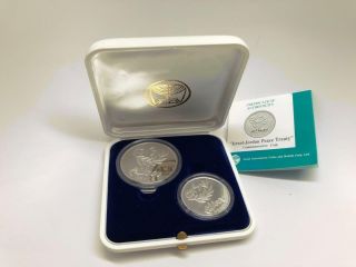 1995 Israel Silver Proof Coin Set Of 1,  2 Sheqel - In Case - Israel Jordan Peace