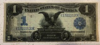 1899 $1 Silver Certificates Black Eagle Napier & Mcclung