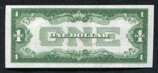 FR.  1600 1928 $1 ONE DOLLAR “FUNNYBACK” SILVER CERTIFICATE “G - A BLOCK” UNC 2