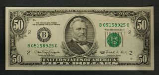 1990 Series $50 Federal Reserve Note - York - Crisp Uncirculated B05158925c