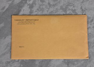 Envelope 1962 - Pc Silver Us Proof Set Complete
