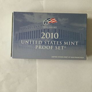 2010 United States Proof Set With - Fourteen (14) Coin Set