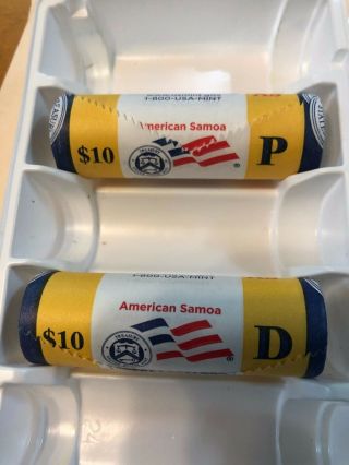 2009 P And D Us Territories American Samoa Wrapped Roll