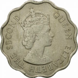 [ 441321] Coin,  Mauritius,  Elizabeth Ii,  10 Cents,  1965,  Ef (40 - 45)