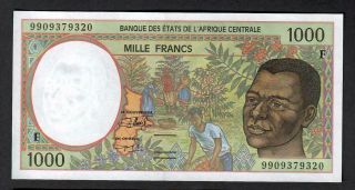 1000 Francs From Central African Republic