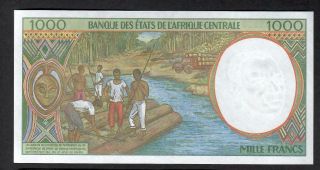 1000 Francs From Central African Republic 2