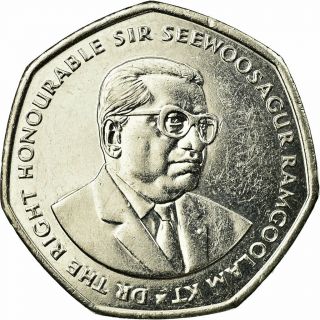 [ 673267] Coin,  Mauritius,  10 Rupees,  2016,  Au (50 - 53),  Copper - Nickel