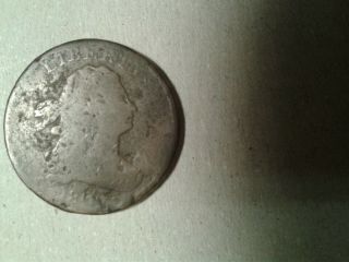 1805 Draped Bust Half Cent C - 4 Large 5 W/stems Vg Details