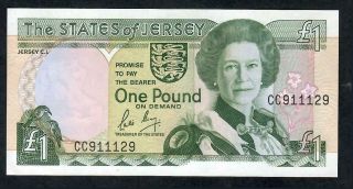 1 Pound From Jersey Unc