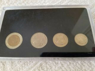 1991 1st Coins of the Russian Republic Set,  4 Coin set 2