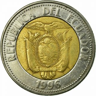 [ 694938] Coin,  Ecuador,  1000 Sucres,  1996,  Ef (40 - 45),  Bi - Metallic,  Km:99