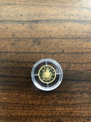 North Mariana Islands.  999 Gold Coin 1/25 Oz