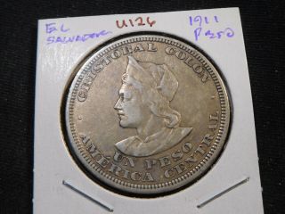 U126 El Salvador 1911 Peso
