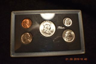 1955 - P (5) Coin Year Set.  " Uncirculated ". .  0002