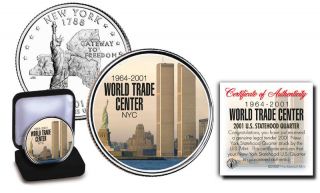 Wtc 9/11 Ny U.  S.  State Quarter Coin From 2001 $8.  95