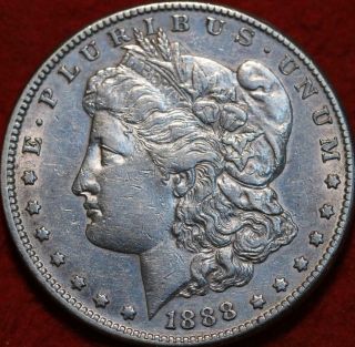 1888 - S San Francisco Silver Morgan Dollar