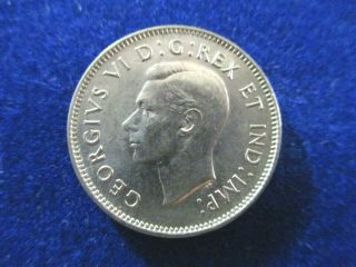 1938 Canada 5 Cents Nickel Coin Au,  Detailed &