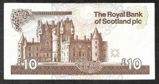 Royal Bank of Scotland - 10 Pounds Note - 1993 - P348 - VF 2
