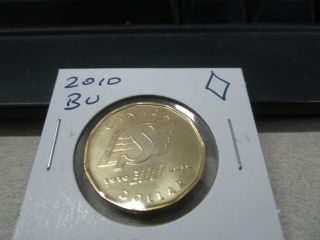 2010 - Canada $1 - Saskatchewan Roughriders - Brilliant Uncirculated Dollar