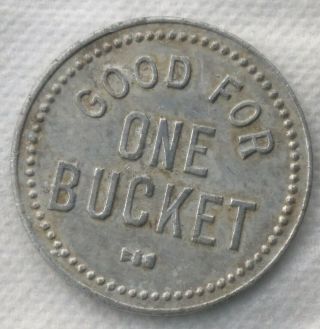 Marionville Canning Company Trade Token Good For One Bucket Coin Medal Scrip
