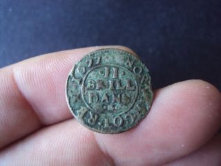 Denmark 2 Skilling 1677 Coin 2