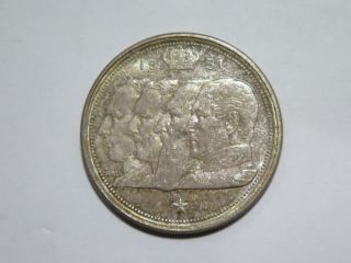Belgium 1951 100 Francs Commemorative Silver Toned World Coin ✮cheap✮