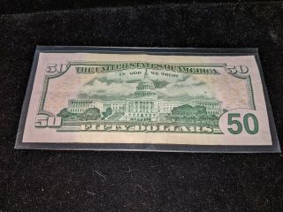 2013 $50 STAR NOTE ME01511204 2