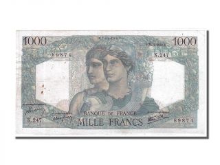 [ 151548] France,  1000 Francs,  1 000 F 1945 - 1950  Minerve Et Hercule ,  1946
