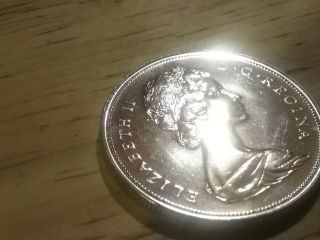 Canada 1969 Voyageur One Dollar Coin - Queen Elizabeth Ii,  Bonus Gift