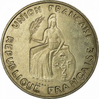 [ 457707] Coin,  French Oceania,  2 Francs,  1948,  Essai,  Ms (65 - 70),  Copper - Nickel