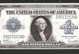 Woods/white Silver Certificate 1923 $1 Large Note