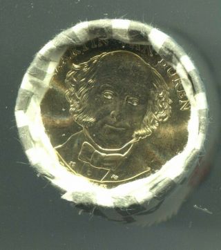 Martin Van Buren Roll 25 President Dollar Coins Brilliant Uncirculated 2008 - D
