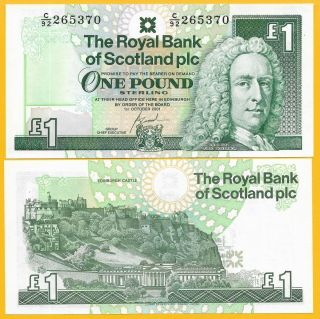 Scotland 1 Pound P - 351e 2001 Royal Bank Of Scotland Unc Banknote