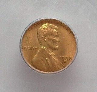 1938 - S Lincoln Wheat Cent Icg Ms67 Red Lists For $150