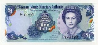 Cayman Islands 1 Dollar 2006 Pick 33.  A Unc Uncirculated Banknotesc/4