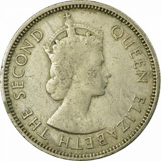 [ 675806] Coin,  Seychelles,  1/2 Rupee,  1970,  British Royal,  Vf (30 - 35)
