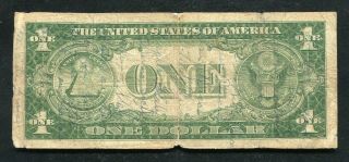 Fr.  2306 1935 - A $1 “north Africa” Silver Certificate “wwii Short Snorter”