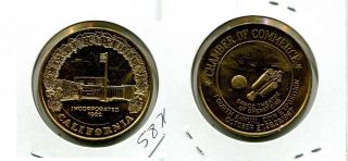 Hawthorne California 1967 Sapce Coin Expo Medal 5876l