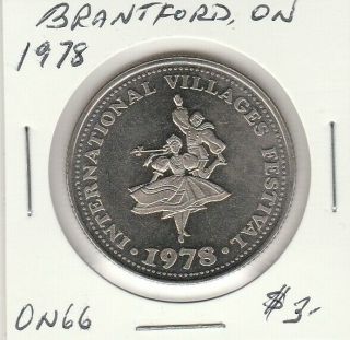 Brantford,  On 1978 Trade Dollar