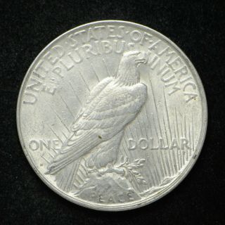 1922 - D Peace Silver Dollar Large Die Break OBV (bb2827) 2