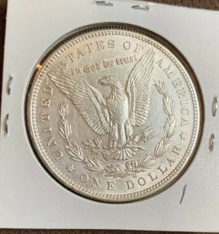 1896 - O Morgan Silver Dollar,  Au,  /bu Details