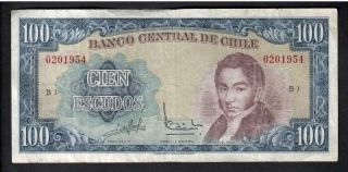 100 Escudos From Chile