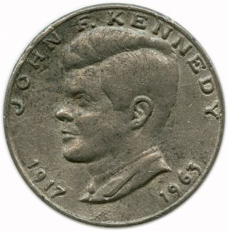 John F.  Kennedy 1917 - 1963 35th President Commemorative Medal Token
