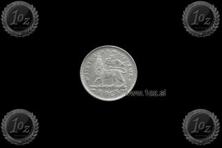 Ethiopia 1 Ghersh 1903 (menelik Ii) Silver Coin (km 12) Xf,