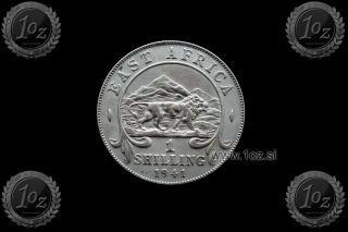 East Africa 1 Shilling 1941 (geroge Vi) Silver Coin (km 28) Xf