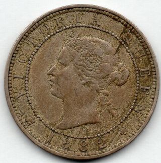 Jamaica 1 Penny 1882 H Coin